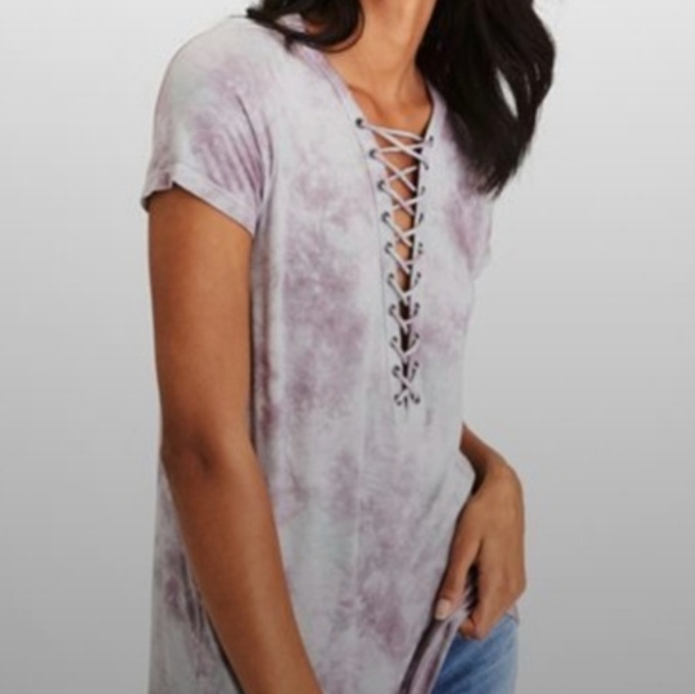 💜American eagle💜 tye dye top💜